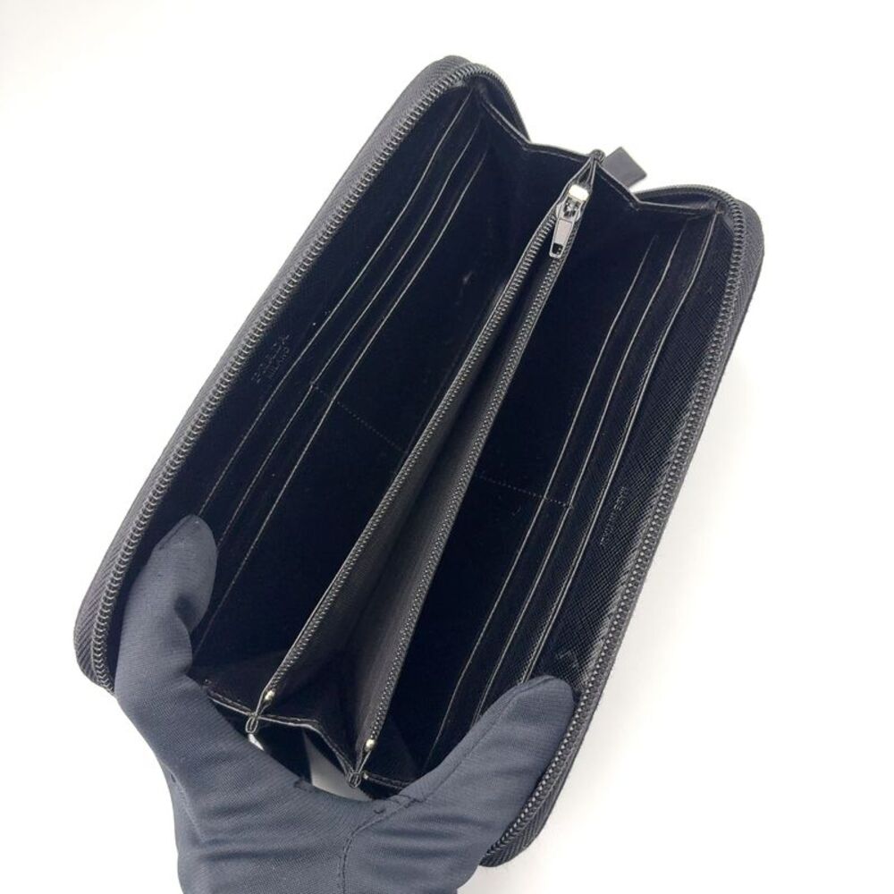 PRADA Nylon Triangle Logo Long Wallet - Picture 3 of 10